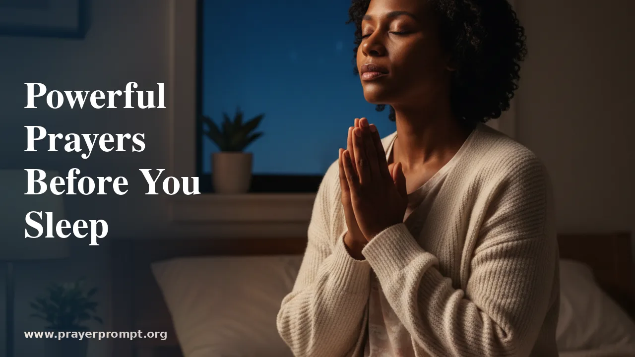 Night Prayer: Powerful Prayers to Pray Before You Sleep