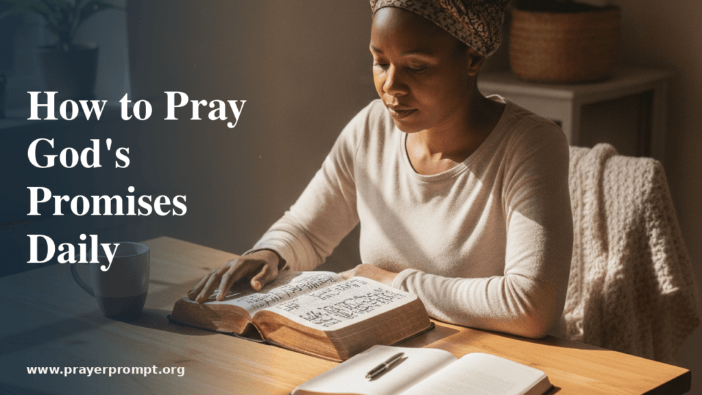 How to Pray and Stand on God's Promises Daily