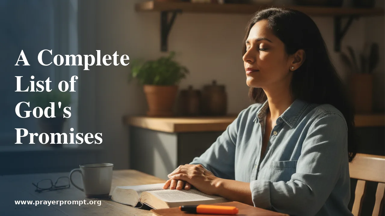 A Complete List of the Promises of God