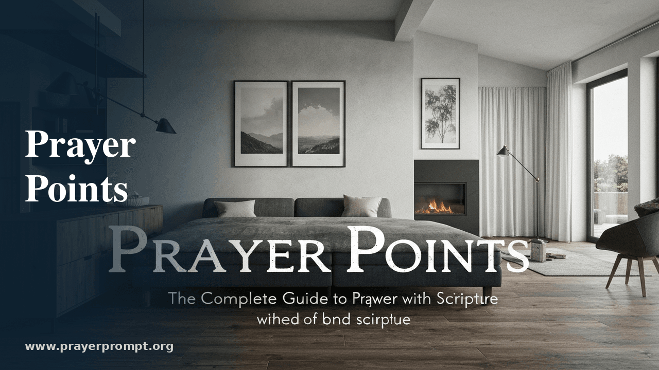 Prayer Points: The Complete Guide to Praying with Power and Scripture