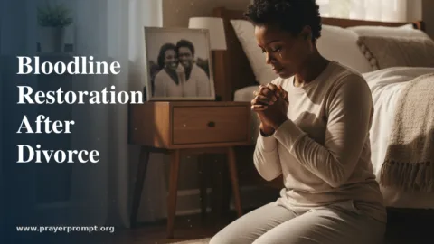 Prayer for Bloodline Restoration After Divorce Patterns