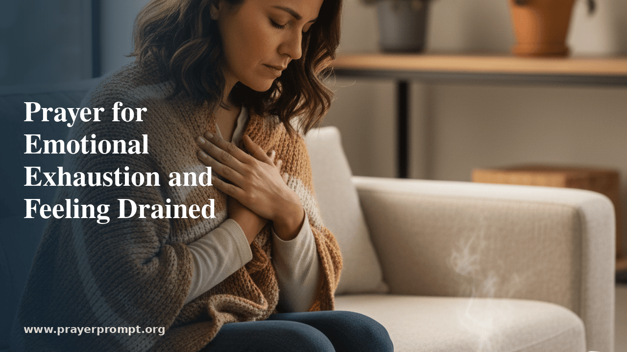 Prayer for Emotional Exhaustion and Feeling Drained