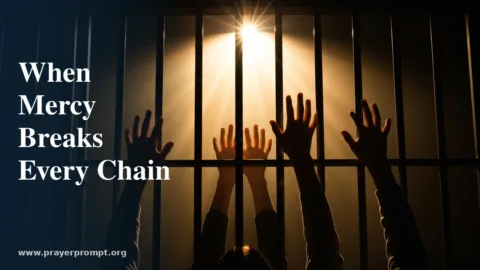 Prayer for Redemption and Transformation After Imprisonment: A Prayer for Divine Encounter