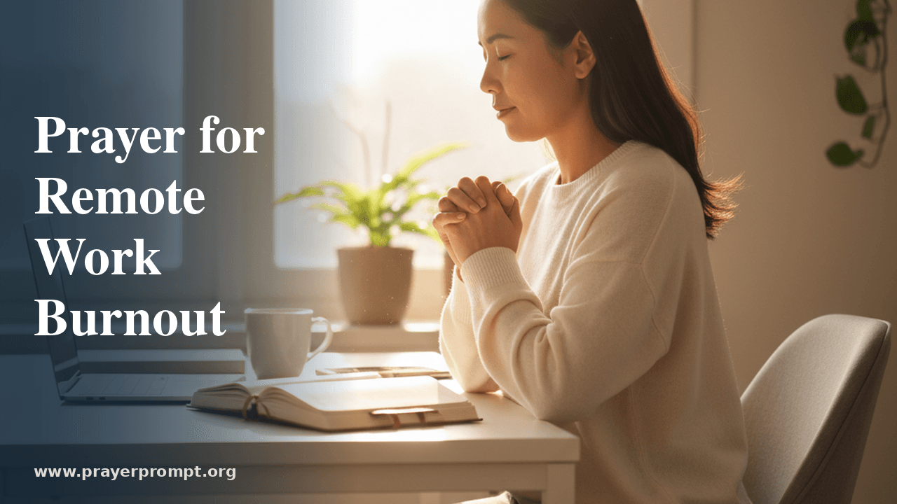 Prayer for Remote Workers and Isolation Fatigue 1 Prayer for Remote Workers and Isolation Fatigue