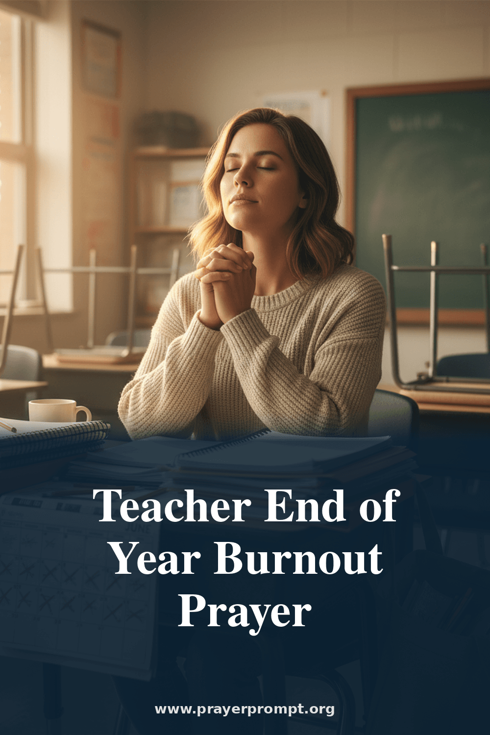 Teacher End of Year Burnout Prayer