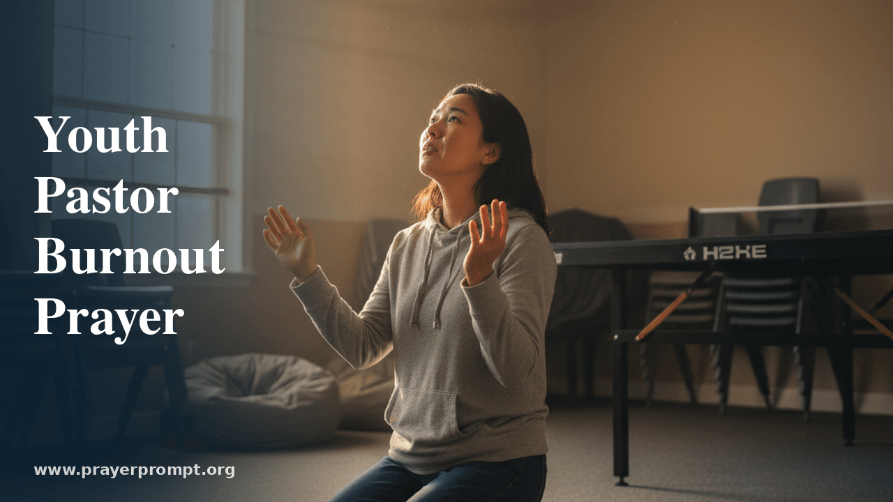 Prayer for Youth Ministers and Teen Ministry Burnout 1 Prayer for Youth Ministers and Teen Ministry Burnout