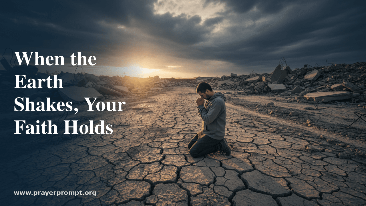 Prayer Points for Earthquakes and End Times Faith: 15 Scriptural Prayers for Peace and Spiritual Preparedness