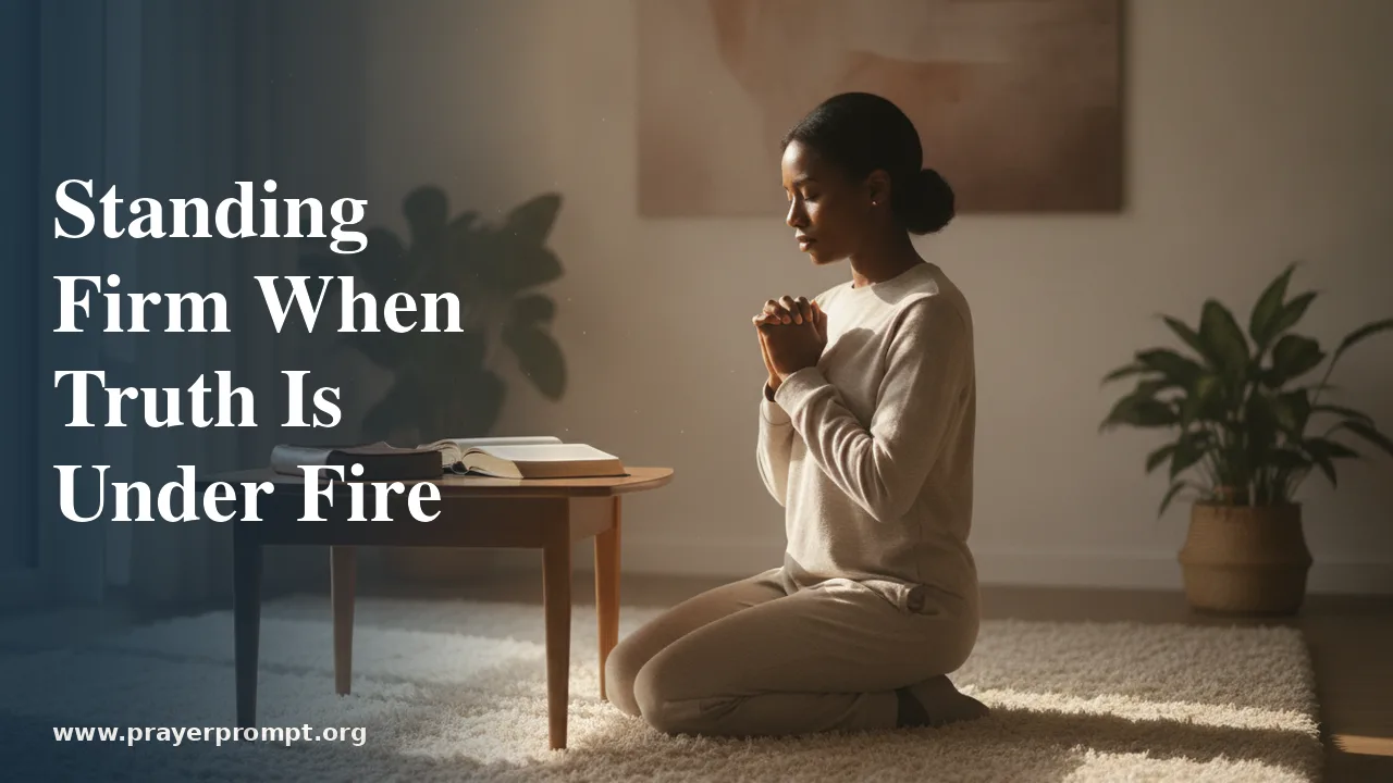 Prayer Points for Spiritual Warfare Against Deception: 15 Declarations to Stand Firm in Faith