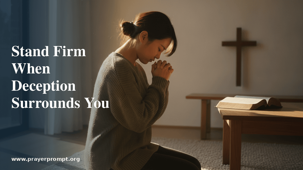 Prayer Points for Spiritual Warfare and Satan's Deception: 15 Scripture-Backed Prayers for Discernment and Protection 1 Prayer Points for Spiritual Warfare and Satan’s Deception: 15 Scripture-Backed Prayers for Discernment and Protection