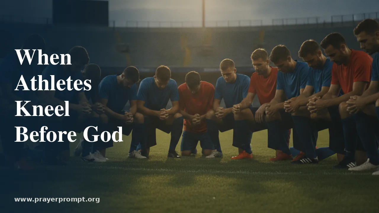 Prayers for Athletes and Teams Seeking God’s Guidance: 15 Powerful Prayer Points
