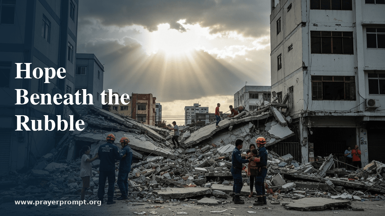 15 Prayers for Earthquake Survivors in Iloilo: Comfort, Protection, and Hope