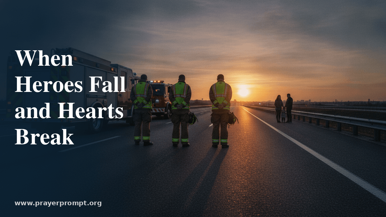 15 Prayers for First Responders and Accident Victims: Strength, Comfort, and Hope