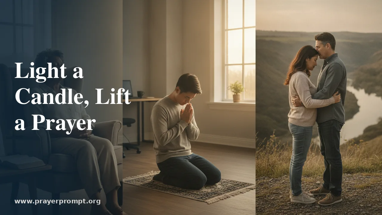 Prayers for Lighting Candles and Spiritual Requests: A Catholic Guide