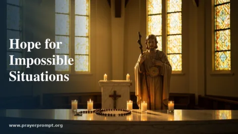 Prayers for Miracles Through St Jude Intercession: A Prayer for Hope in Impossible Situations