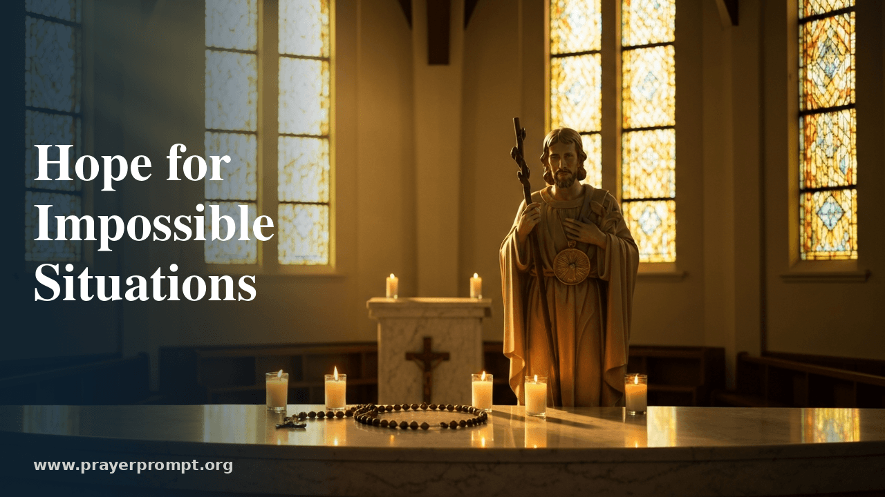 Prayers for Miracles Through St Jude Intercession: A Prayer for Hope in Impossible Situations