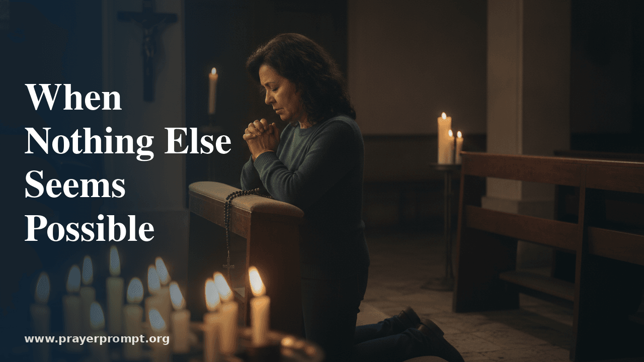 Prayers for Miracles Through St. Jude: A Catholic Prayer for Impossible Situations