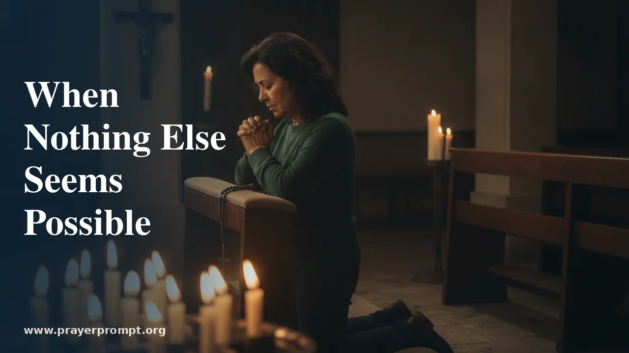 Prayers for Miracles Through St. Jude: A Catholic Prayer for Impossible Situations