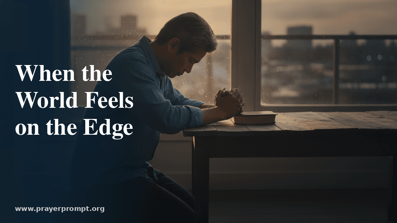 Prayers for Peace in Iran Israel Conflict: 15 Powerful Prayer Points