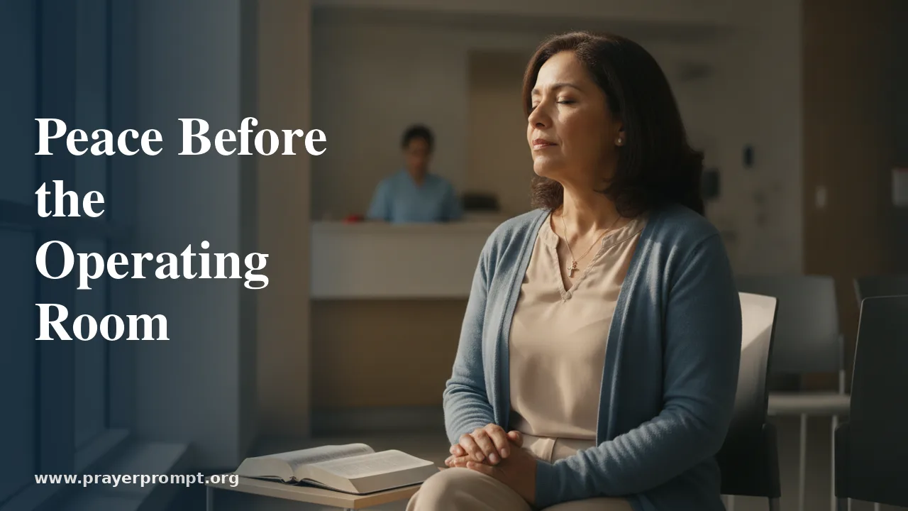 15 Prayers for Someone Having Surgery: Courage, Healing, and Peace