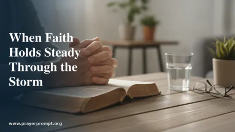 15 Prayers for Spiritual Guidance and Faith During Illness