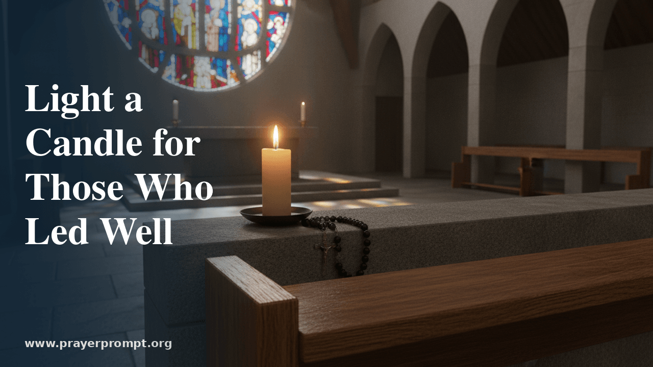 15 Prayers for the Deceased and Grieving Catholic Leaders
