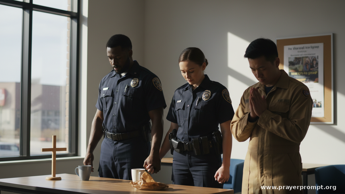 prayers for victims of violence and communities affected by shooting - 4. A Prayer for First Responders