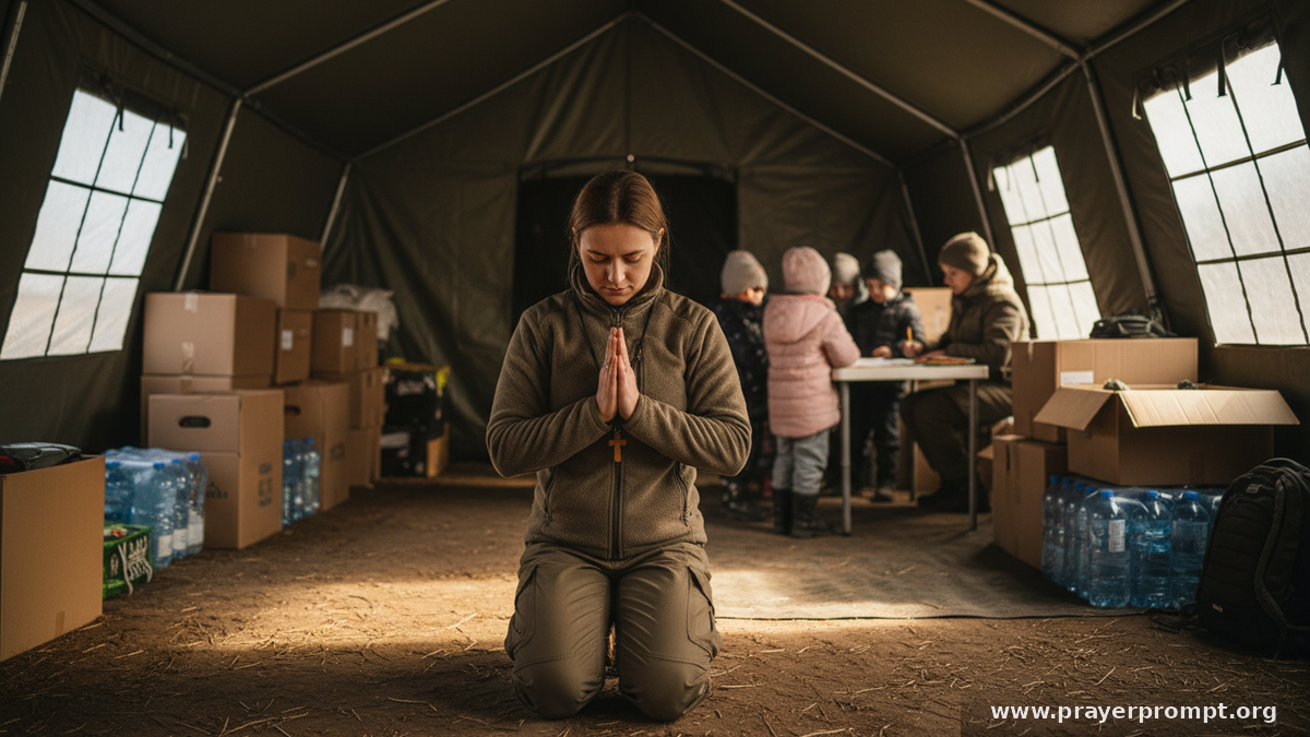 prayers for children in war-torn Ukraine - 10. A Prayer for Humanitarian Aid Workers