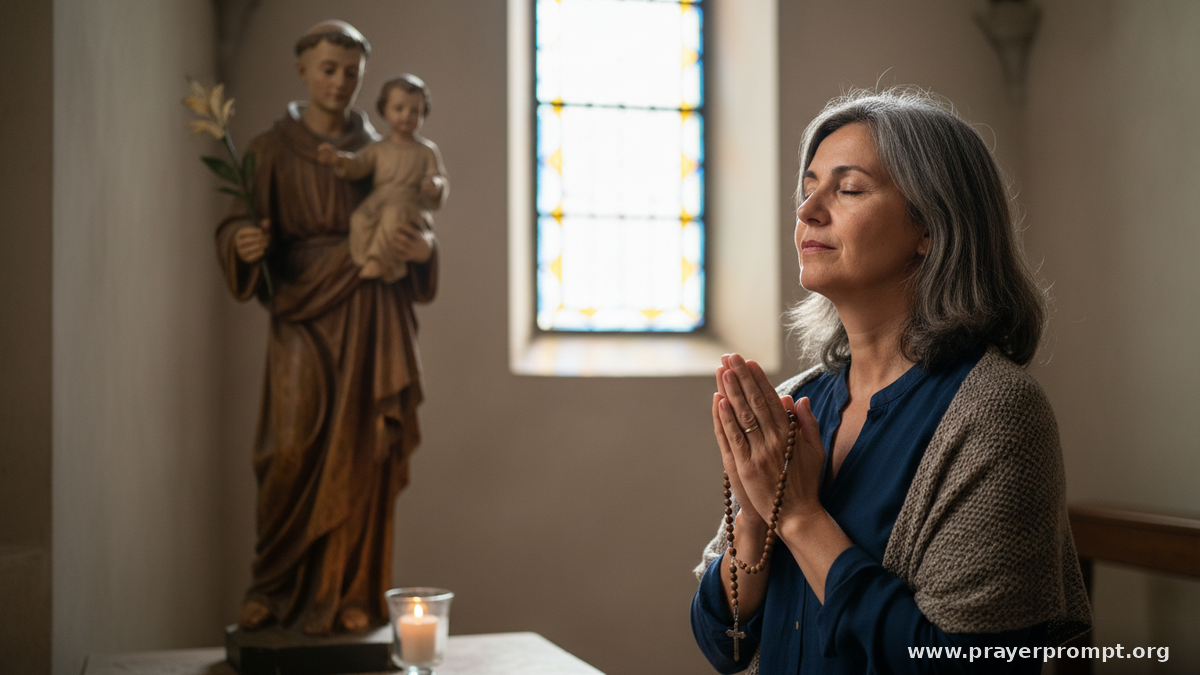 prayer to saint anthony for lost items - Scripture Reflection