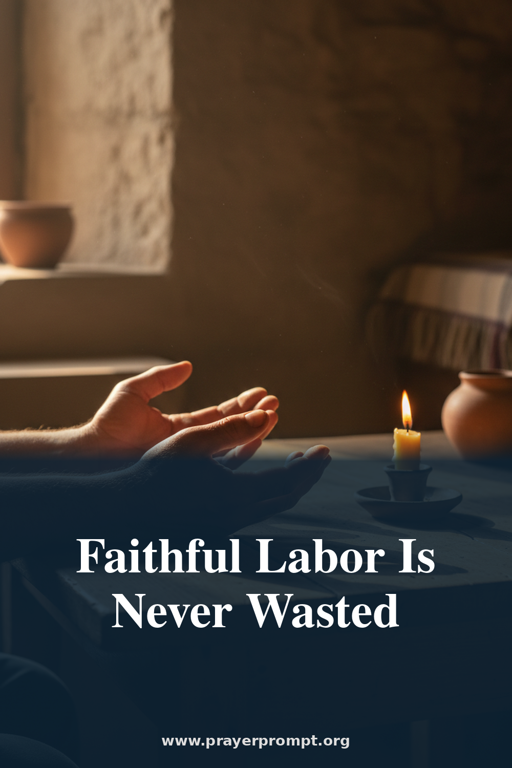 Daily Prayer for July 24, 2026: Faithful Labor Is Never Wasted