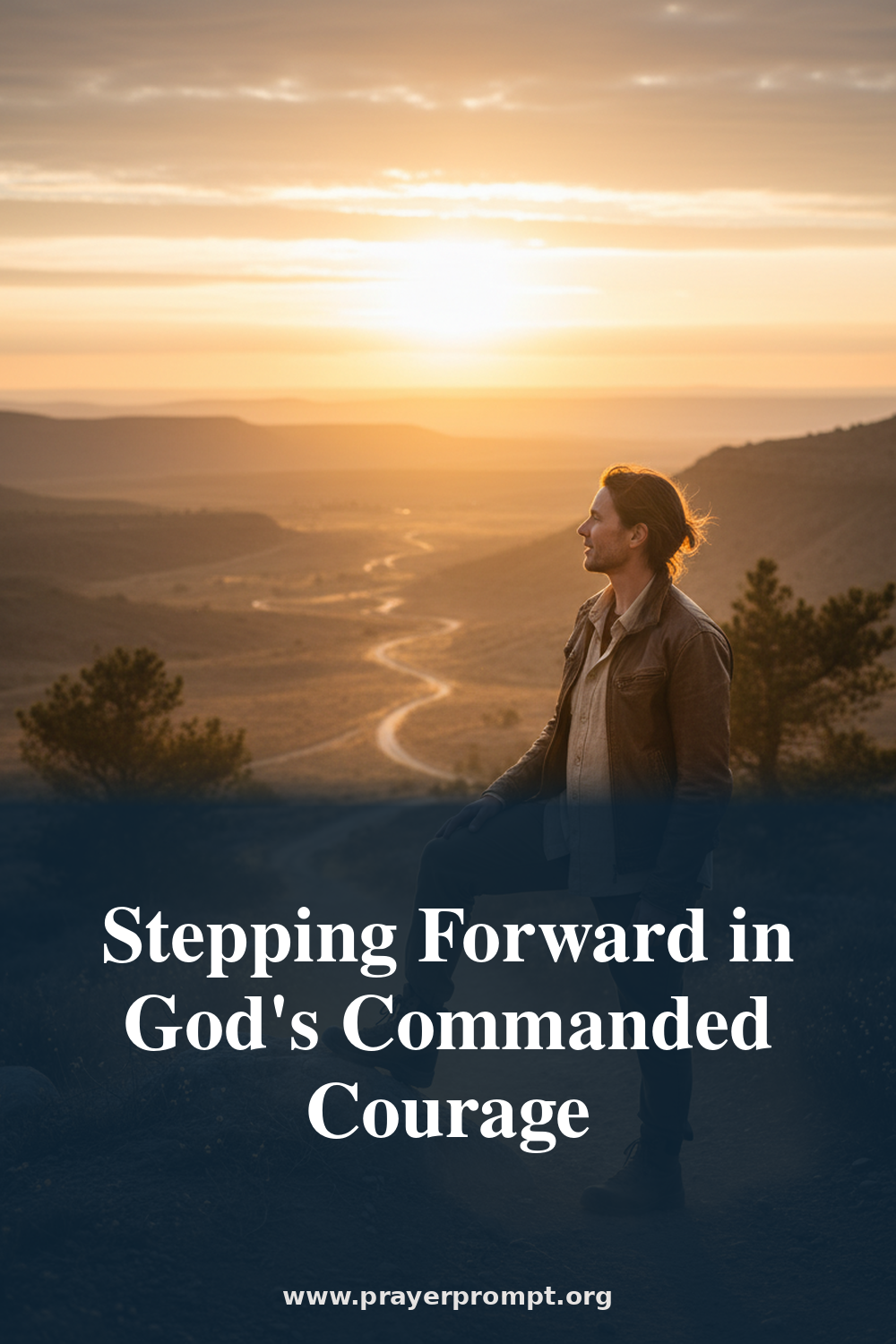 Daily Prayer for July 31, 2026: Stepping Forward in God's Commanded Courage
