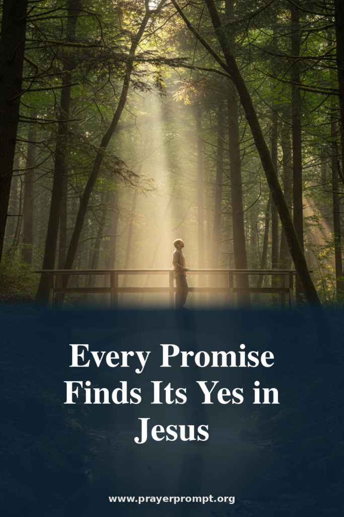 Daily Prayer for July 9, 2026: God's Yes in Christ | PrayerPrompt