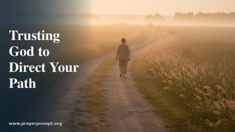 Night Prayer for July 5, 2026: Trusting God to Direct Your Path