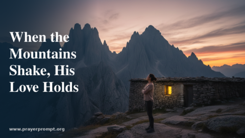 Night Prayer for July 10, 2026: When the Mountains Shake, His Love Holds