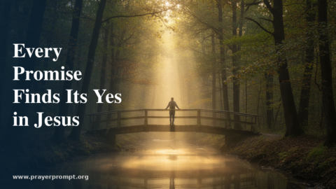 Daily Prayer for July 9, 2026: Every Promise Finds Its Yes in Jesus