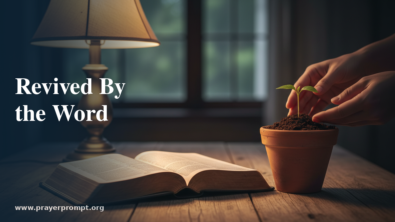 Night Prayer for July 13, 2026: Revived by the Word