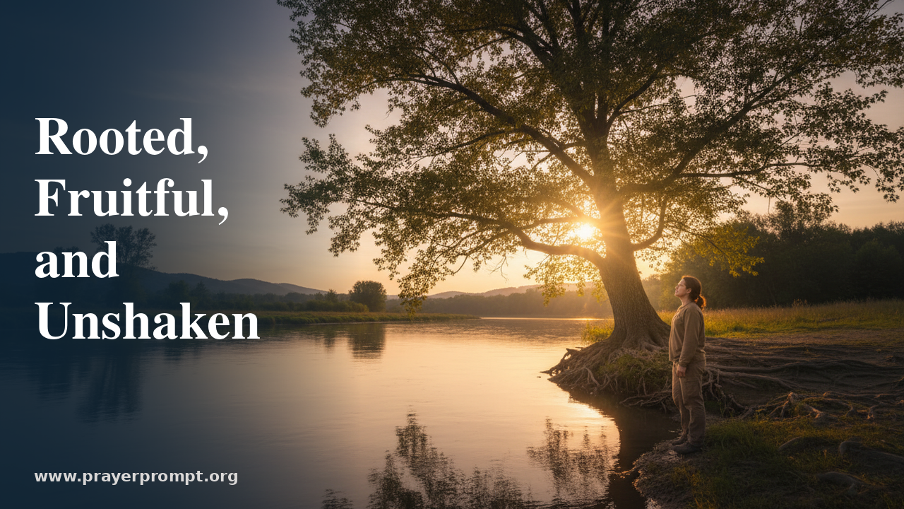 Night Prayer for July 26, 2026: Rooted, Fruitful, and Unshaken