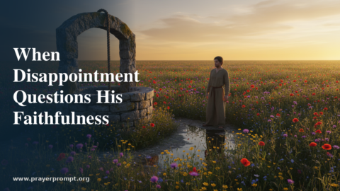 Night Prayer for July 28, 2026: When Disappointment Questions His Faithfulness