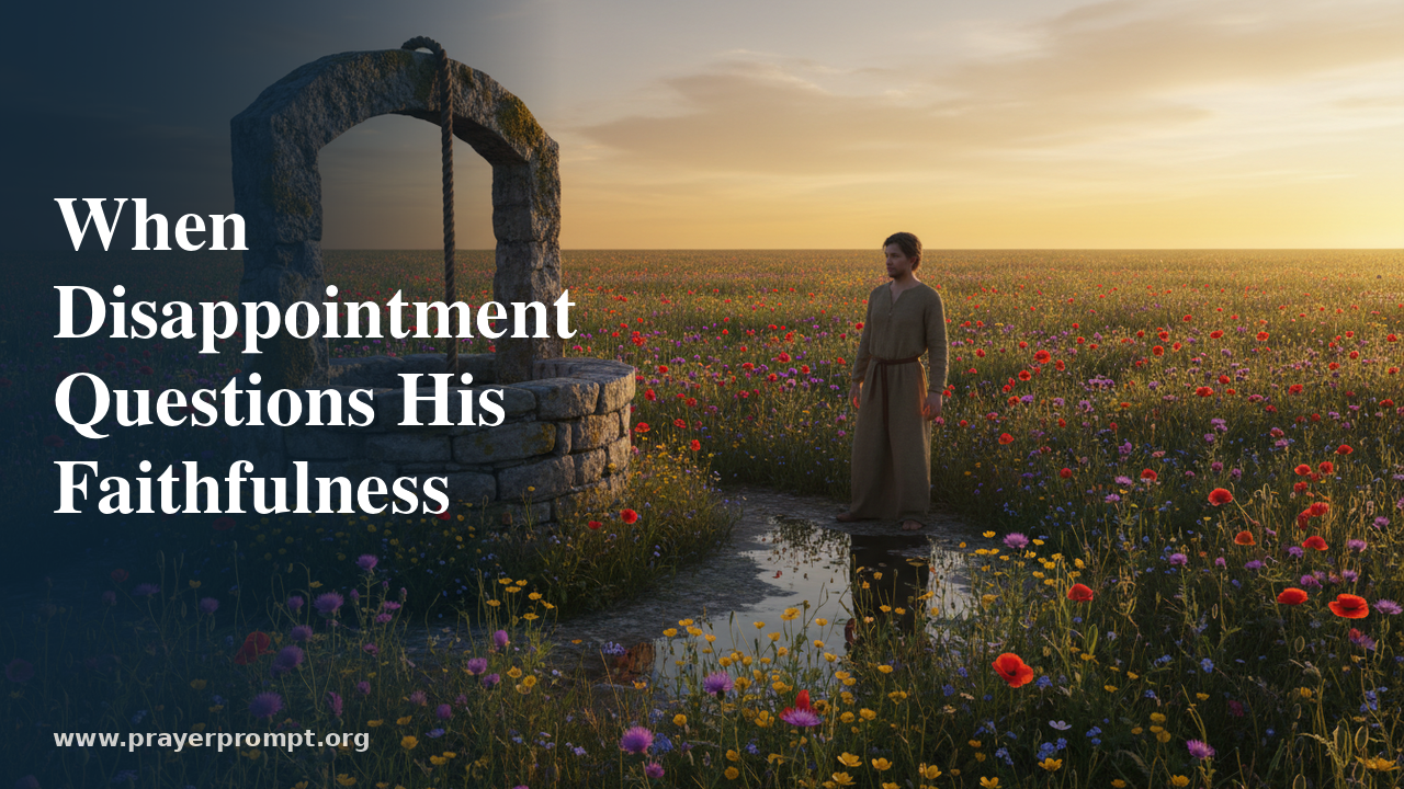 Night Prayer for July 28, 2026: When Disappointment Questions His Faithfulness