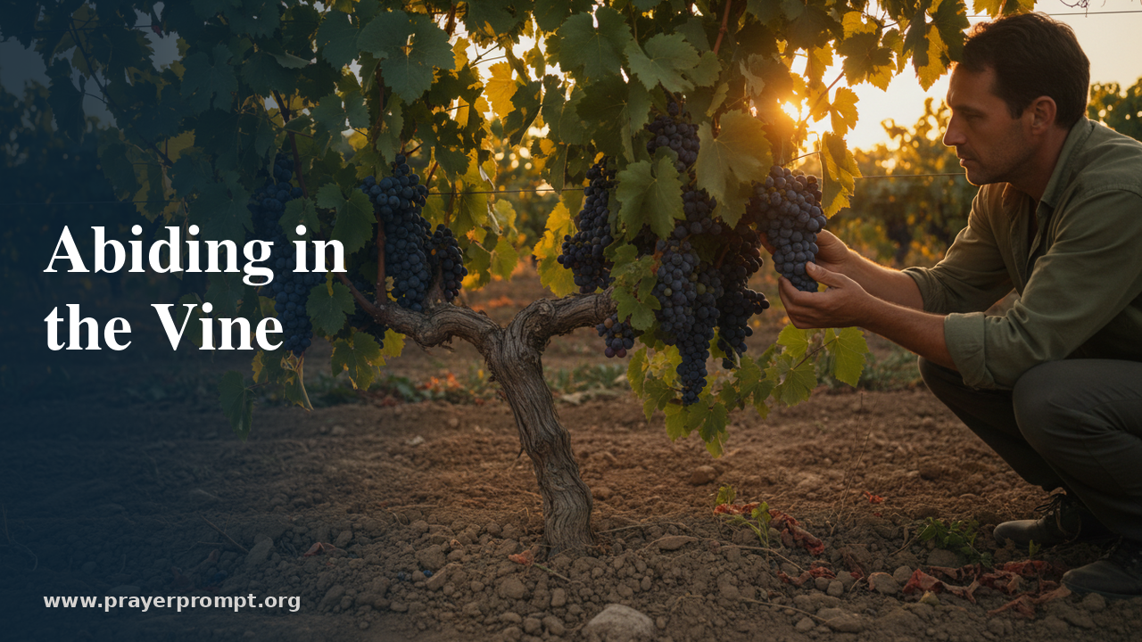 Night Prayer for July 14, 2026: Abiding in the Vine