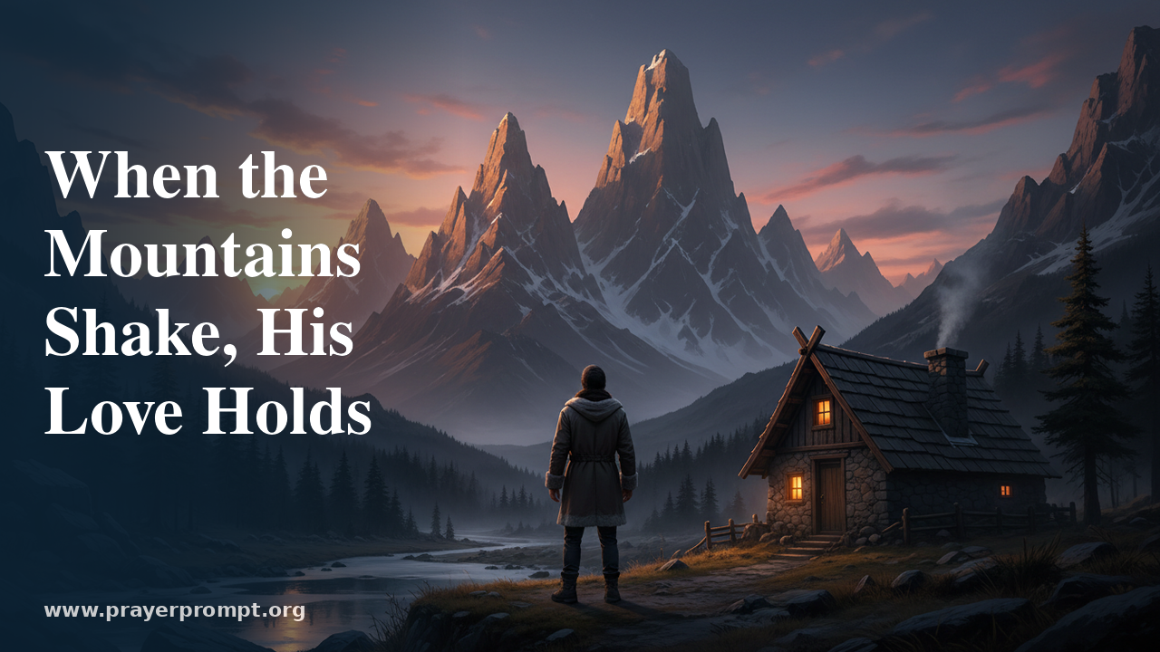 Night Prayer for July 10, 2026: When the Mountains Shake, His Love Holds 2 Night Prayer for July 10, 2026: When the Mountains Shake, His Love Holds