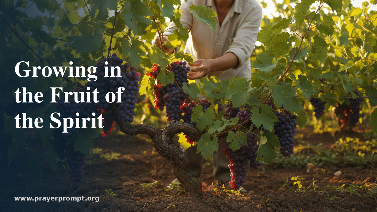 Daily Prayer for July 16, 2026: Growing in the Fruit of the Spirit
