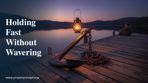 Night Prayer for July 30, 2026: Holding Fast Without Wavering