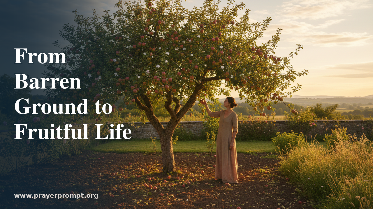 Daily Prayer for July 19, 2026: From Barren Ground to Fruitful Life 1 Daily Prayer for July 19, 2026: From Barren Ground to Fruitful Life