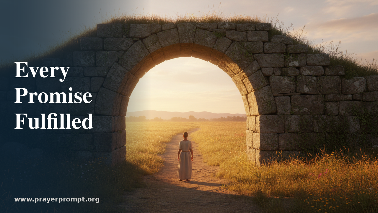 Daily Prayer for July 27, 2026: Every Promise Fulfilled