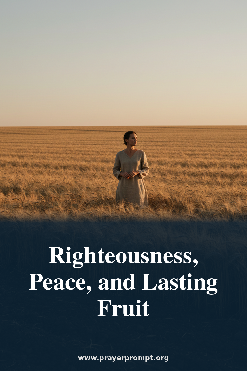 Night Prayer for July 24, 2026: Righteousness, Peace, and Lasting Fruit