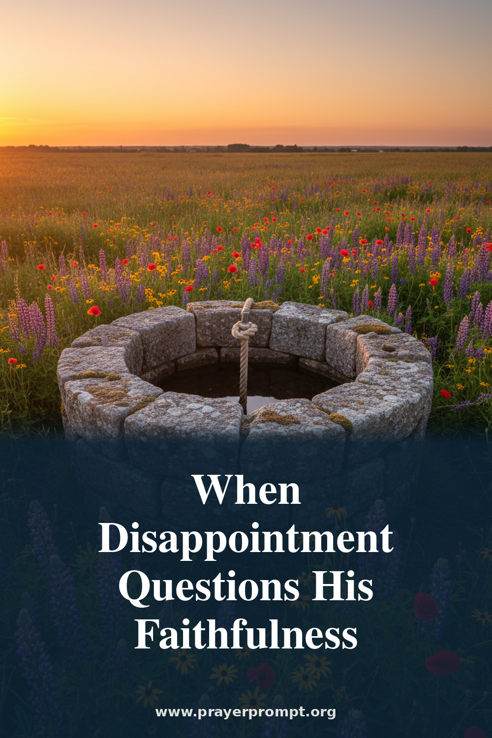 Night Prayer for July 28, 2026: When Disappointment Questions His Faithfulness