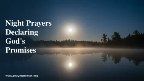 Night Prayers Declaring God’s Promises