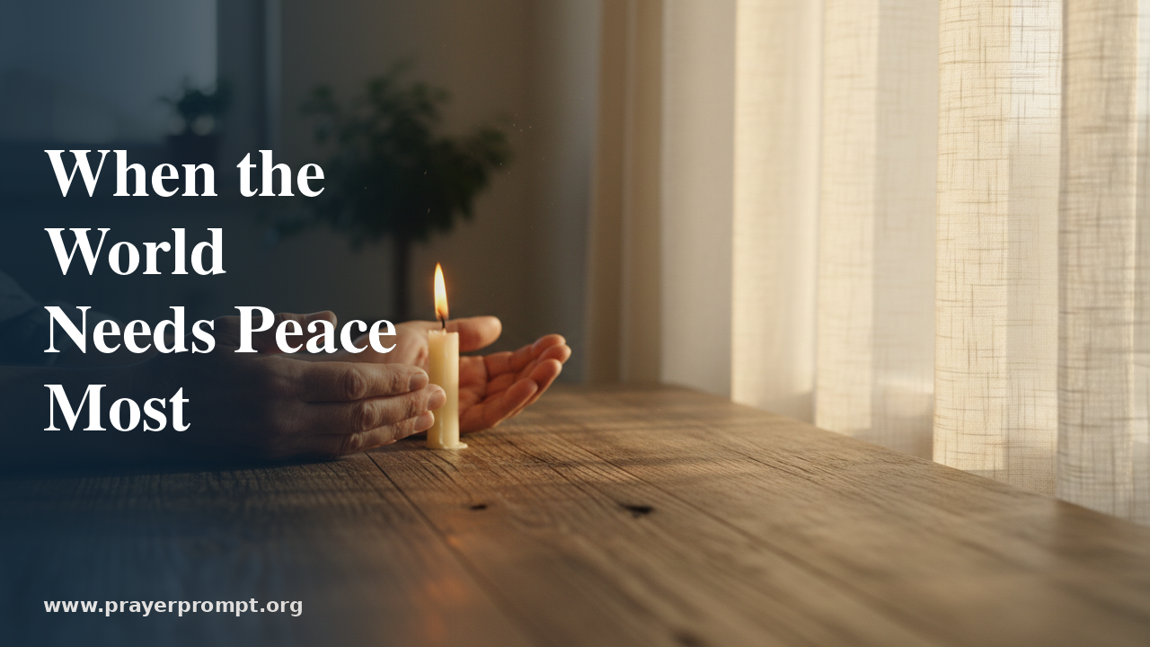 15 Prayers for Peace in Iran and Ukraine Conflict