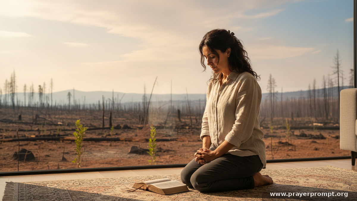 15 Prayers for Spain Wildfires: Hope, Healing, and Solidarity 4 prayers for spain wildfires - 10. A Prayer for the Mental and Emotional Health of Survivors
