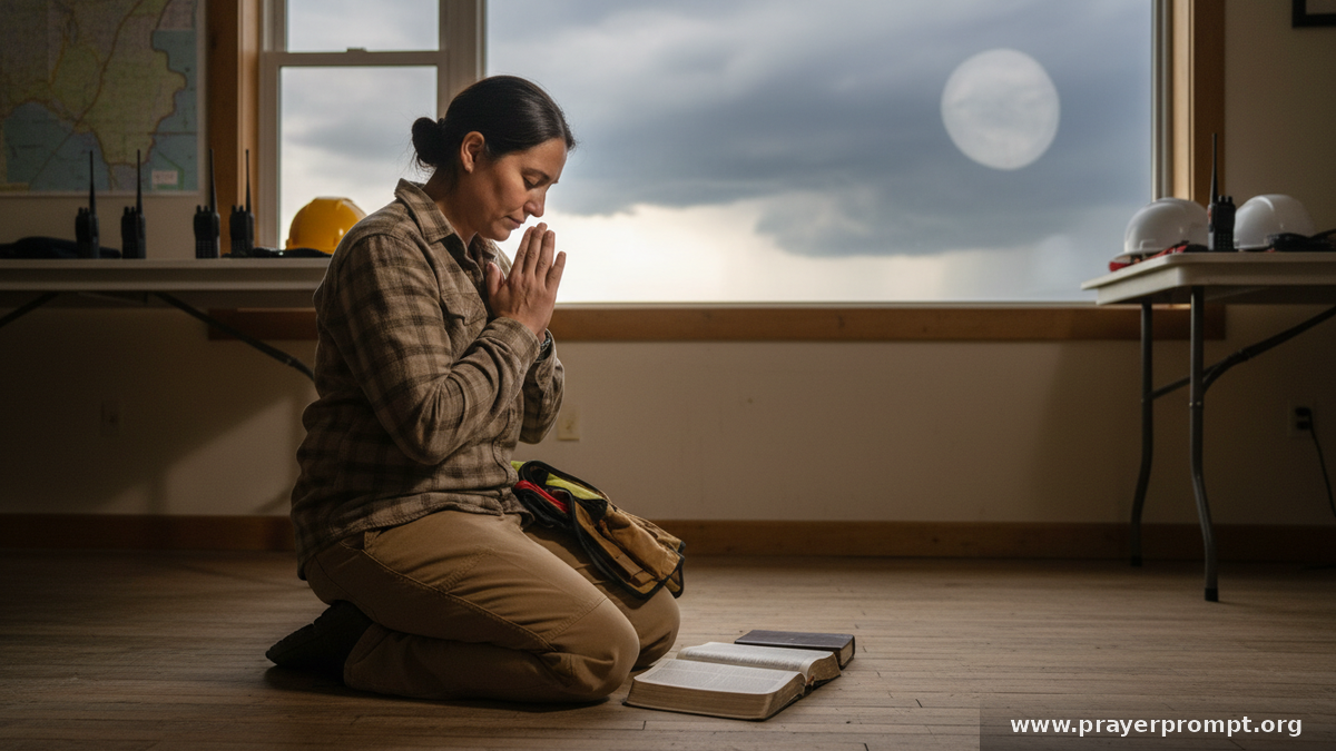 prayers for tornado warning safety in Alberta - 5. A Prayer for First Responders and Emergency Workers